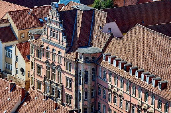 Blick vom Kirchturm der St. Andreas Kirche