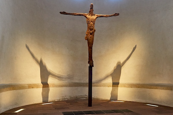 Jesusstatue in der Michaeliskirche