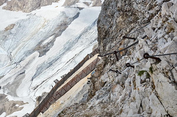 Klettersteig auf die Zugspitze