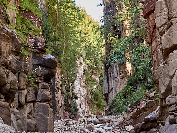 In der Bletterbachschlucht