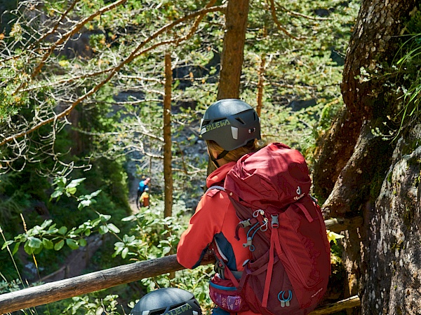 Blick auf die Bletterbachschlucht