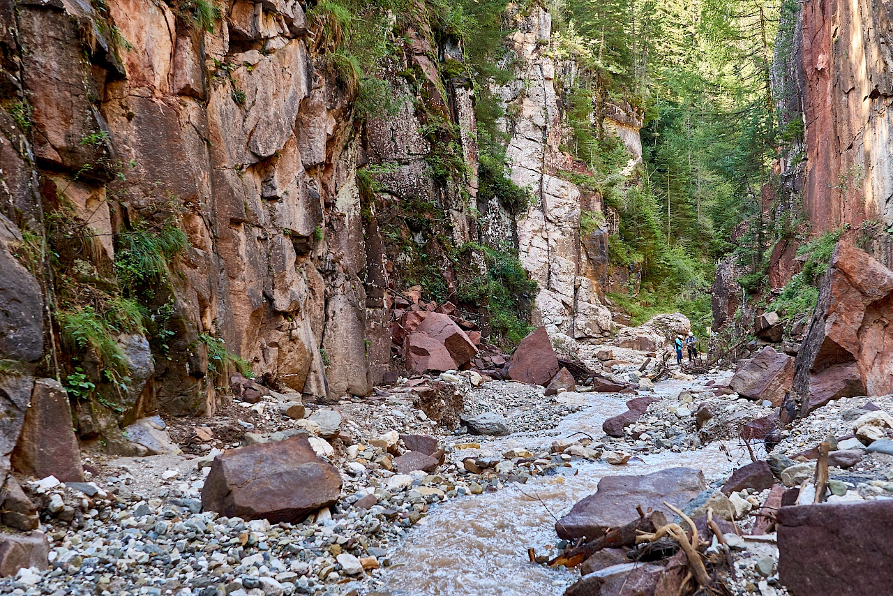 In der Bletterbachschlucht