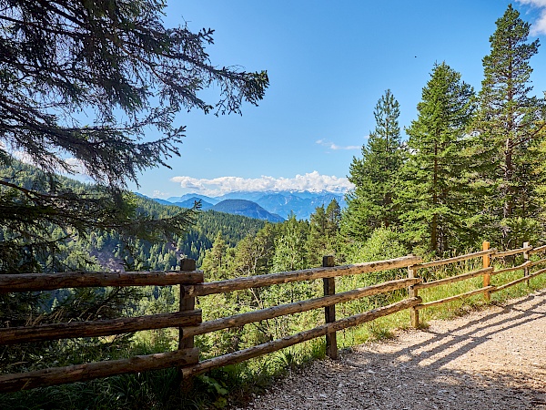 Wandern mit Panorama