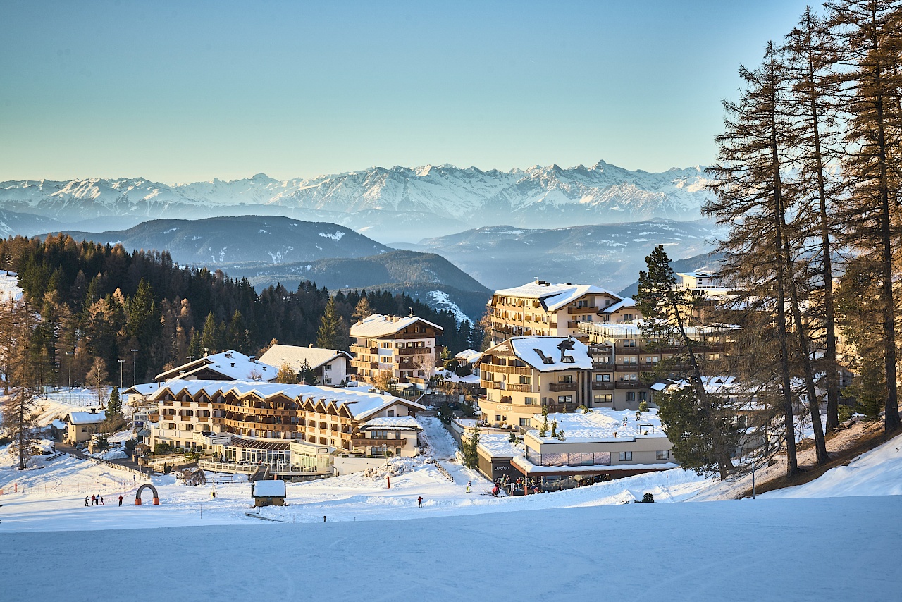 Blick auf Obereggen