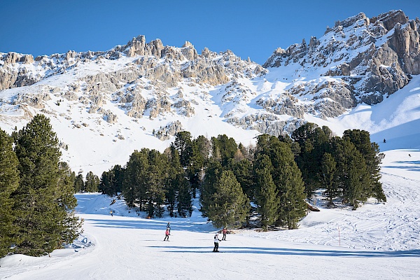 Ski- und Snowboardvergnügen im Skigebiet Obereggen Latemar