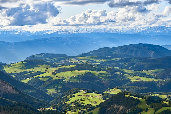 Aussicht auf Obereggen