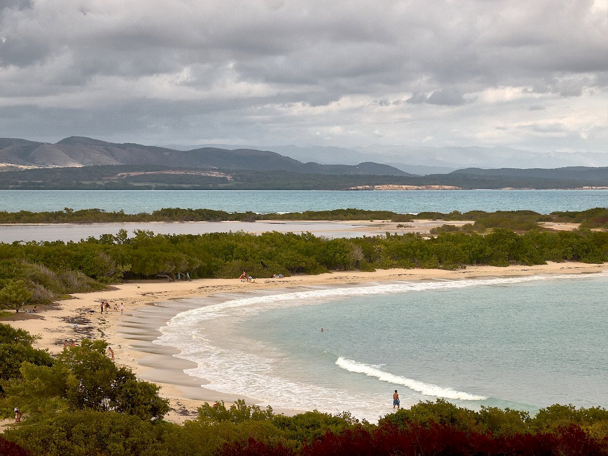 Einsamer Strand Strand La Playuela