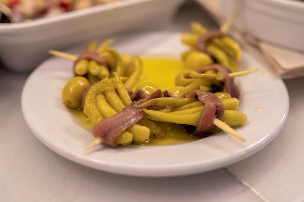 Pintxos in San Sebastián