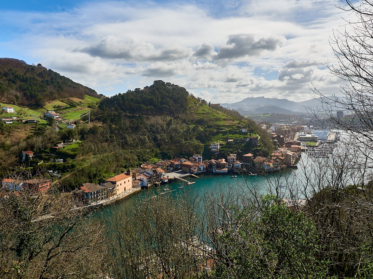 Blick auf Pasaia de San Juan