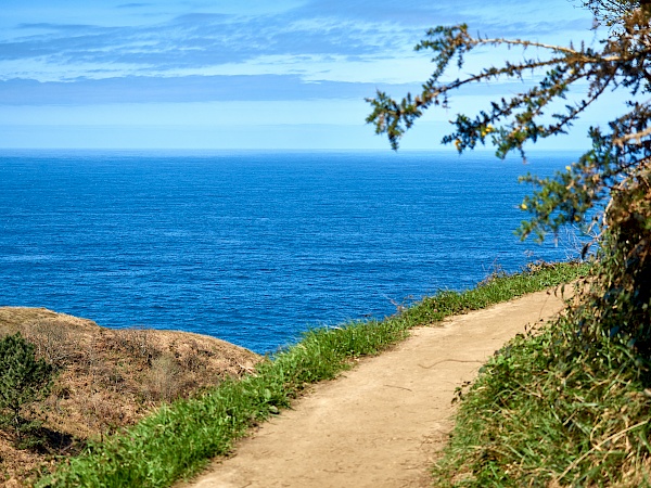 Wandern mit Meerblick