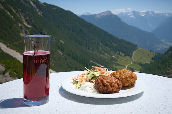 Drischlsteig Hoch-Imst - Essen Muttekopfhütte - Mmhhh