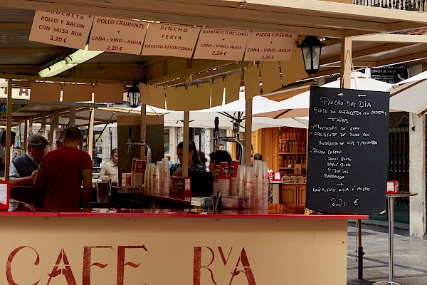 Tapas-Stand in Salamanca