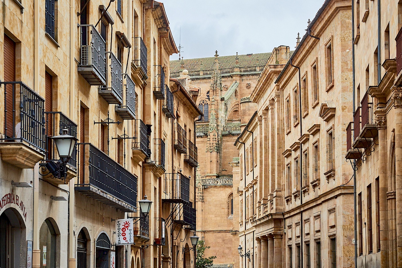 In den Straßen von Salamanca