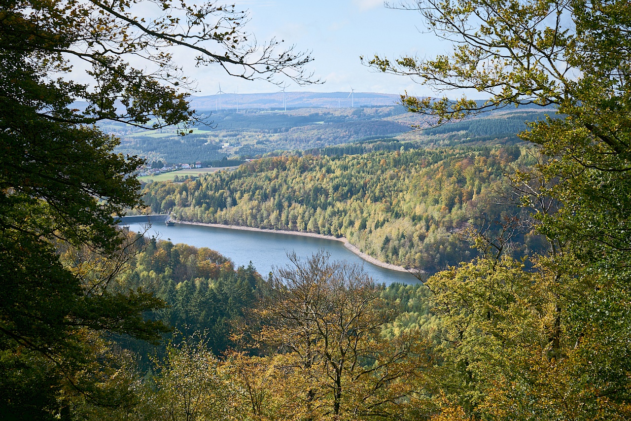 Nonnweiler Stausee beim Ringwall Otzenhausen