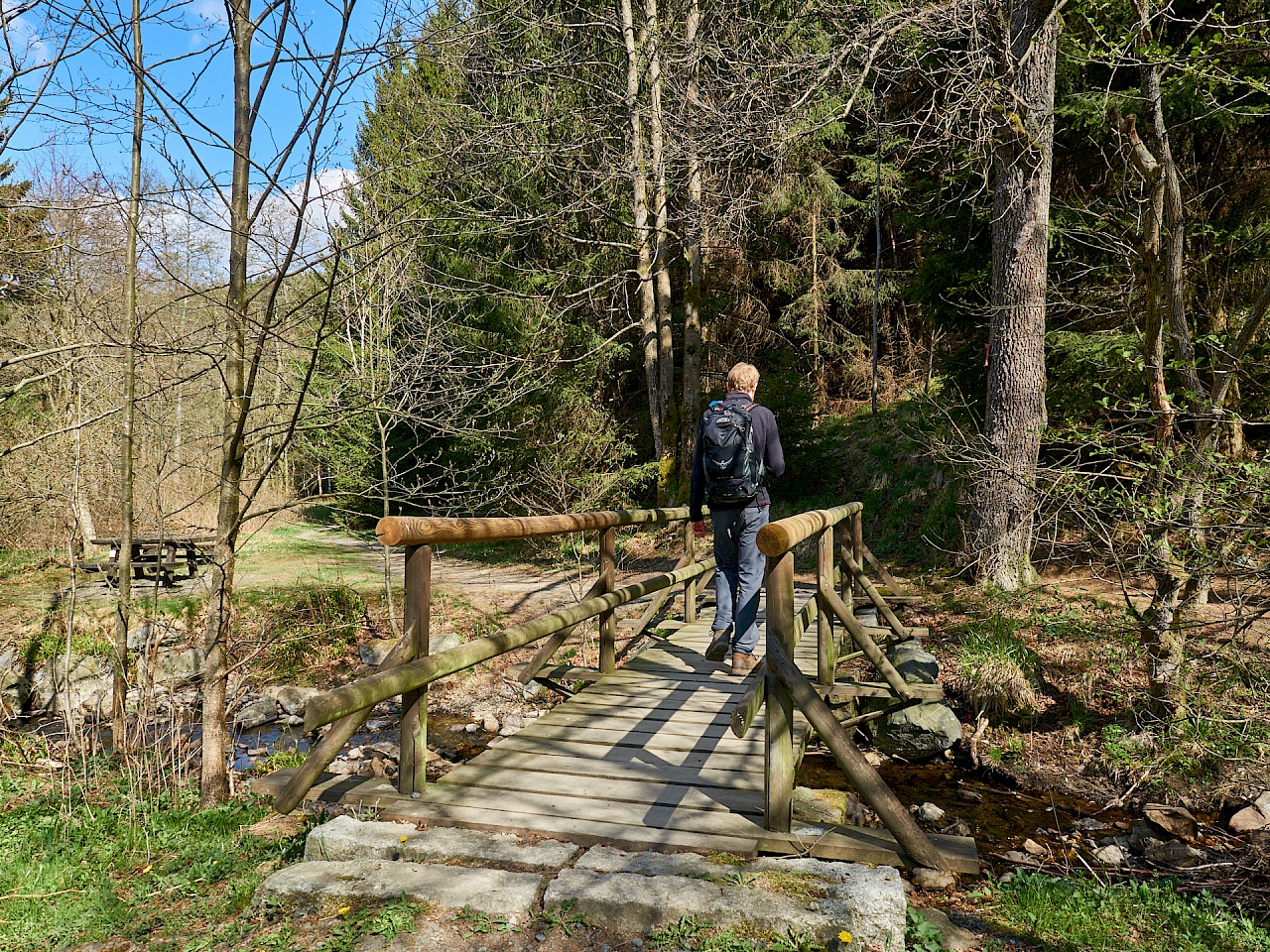 Startpunkt der Wanderung bei Altenau