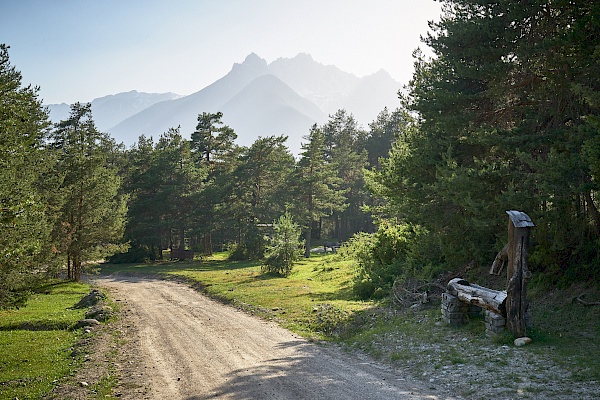 Etappe 2 - Starkenberger Panoramaweg Imst - Weg nach Kapelle Sinnesbrunn