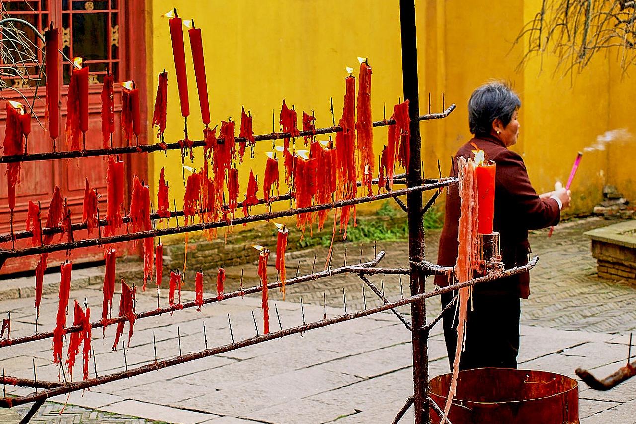 Tempel in Xitang (China)