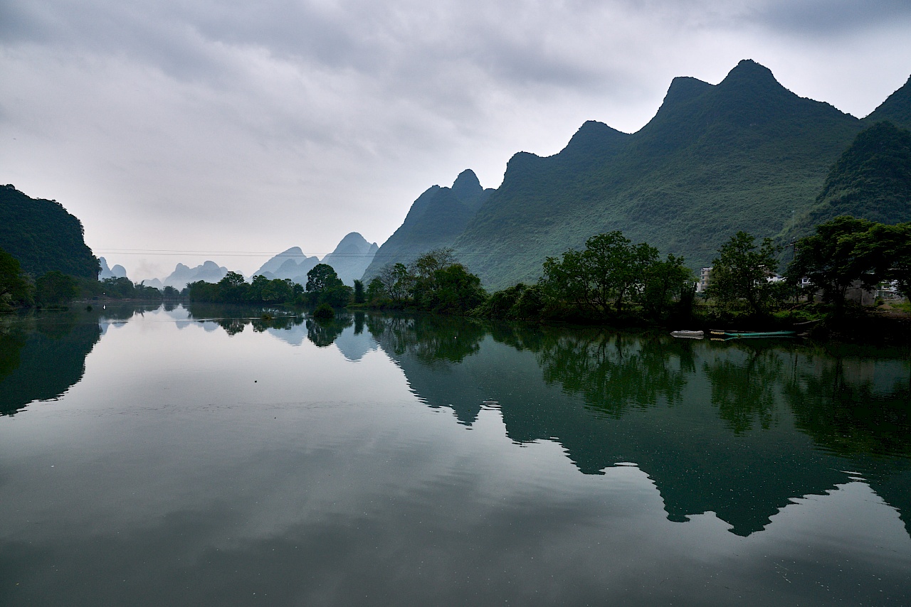 Abendstimmung in Yangshuo