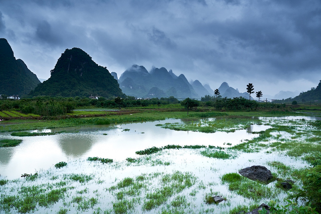 Auf dem Weg zum Yangshuo Eden Garden Hotel