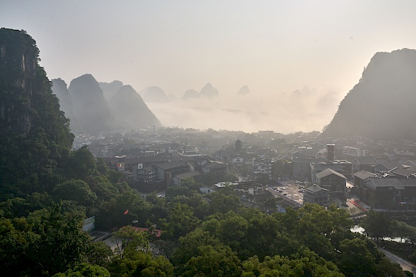 Ausblick im Yangshuo Park (China)