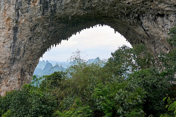 Aufstieg zur Spitze des Moon Hills