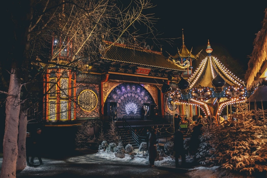 Tivoli in Kopenhagen