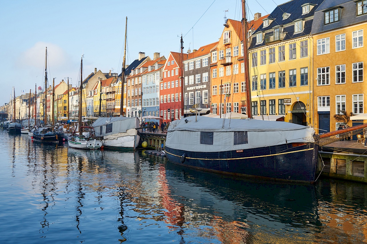 Der bunte Nyhavn in Kopenhagen