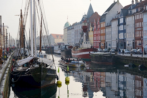 Nyhavn in Kopenhagen (Dänemark)