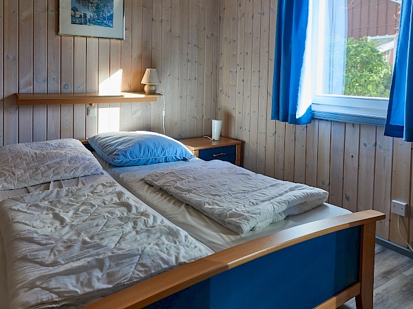 Schlafzimmer in unserem Ferienhaus in Mirow
