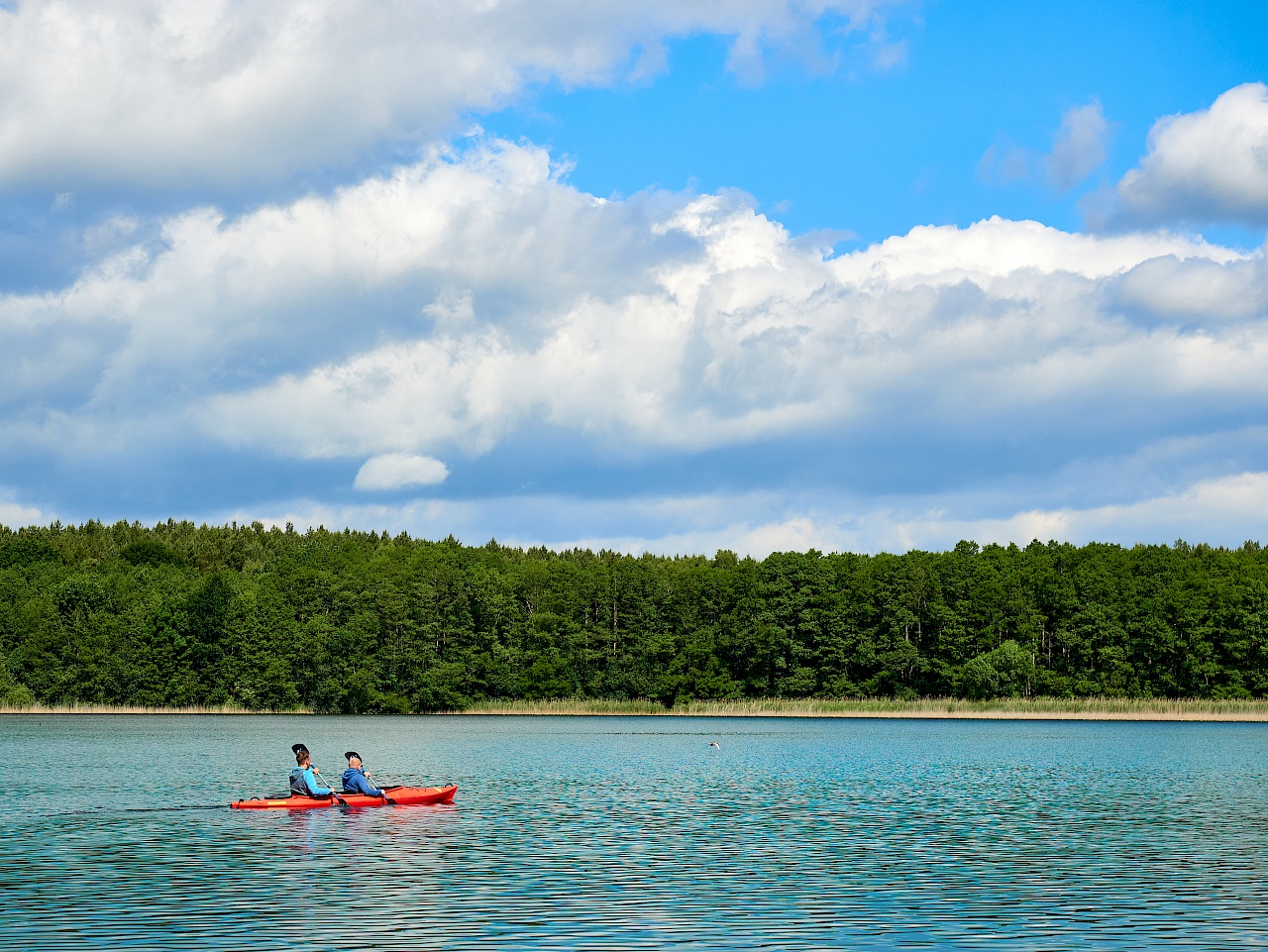 Paddeln auf der Mecklenburger Seenplatte