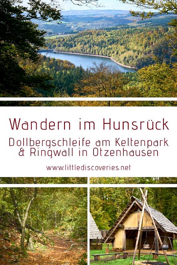 Pin für Pinterest - Wandern im Hunsrück