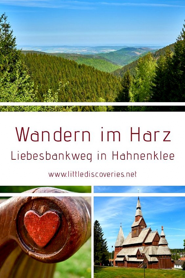 Pin auf Pinterest - Wandern auf dem Liebesbankweg