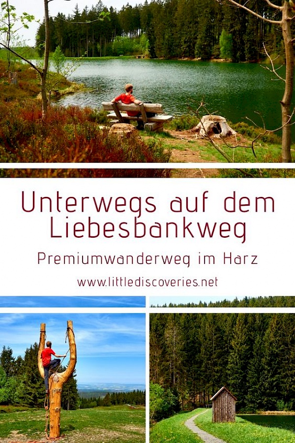 Pin auf Pinterest - Wandern auf dem Liebesbankweg