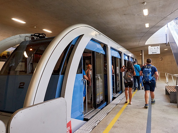 Die Hungerburgbahn in Innsbruck