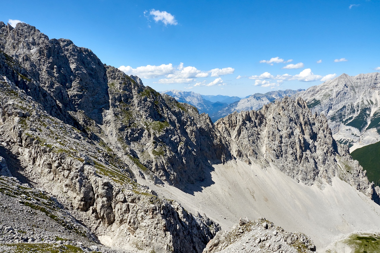 Blick auf die Nordkette