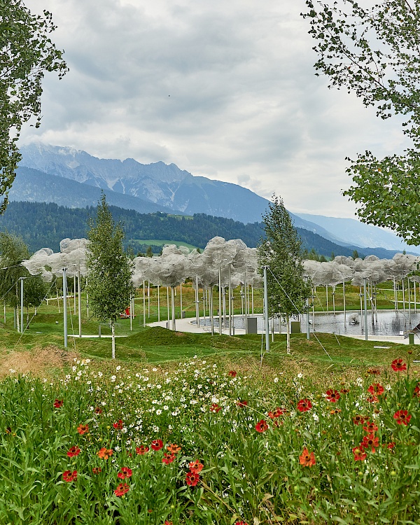 Im Garten der Swarovski Kristallwelten