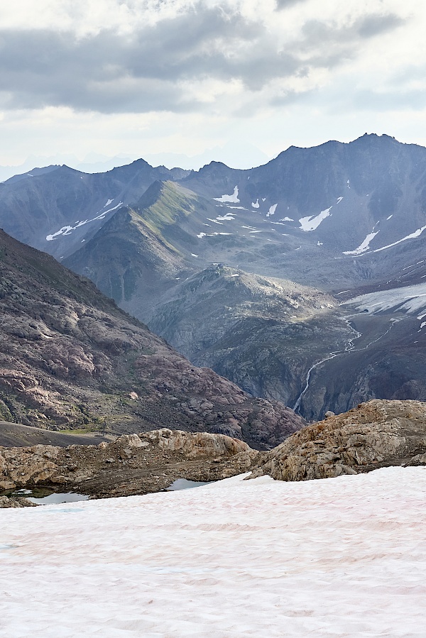 Blick auf die Braunschweiger Hütte