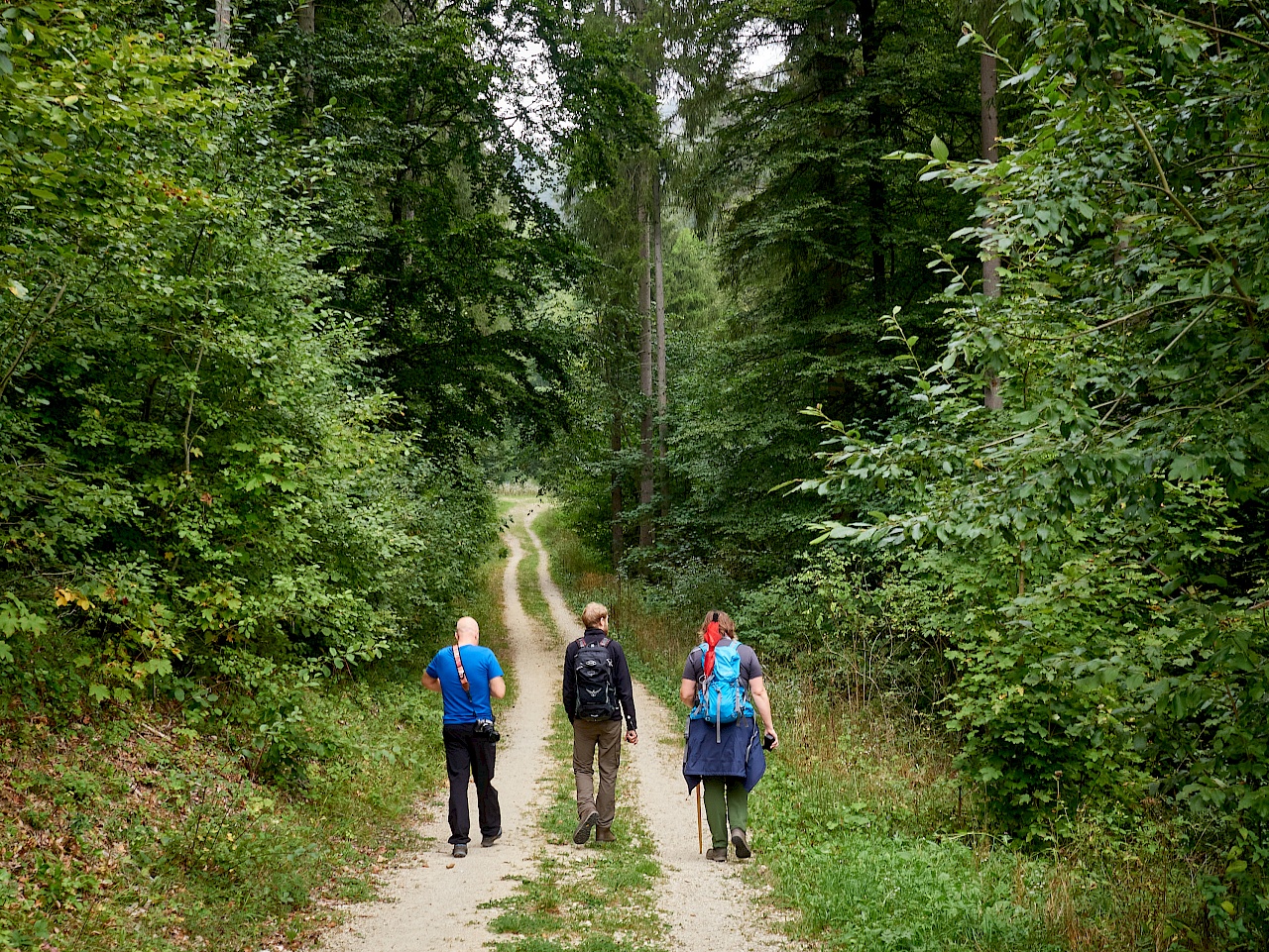 Start der Wanderung Eichfelsen-Panorama