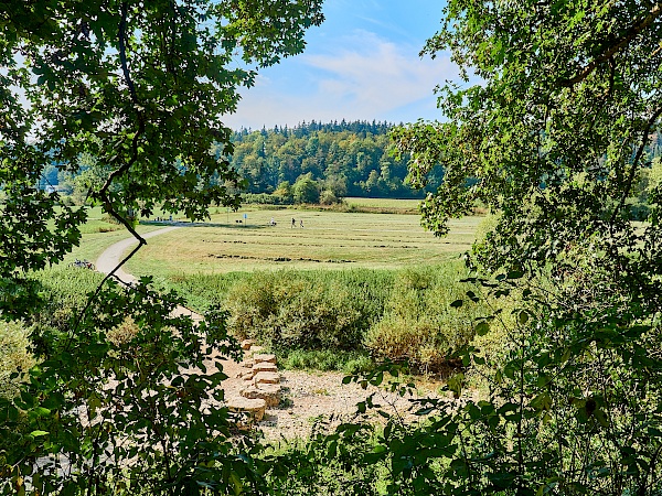 Blick auf die Donauversinkung