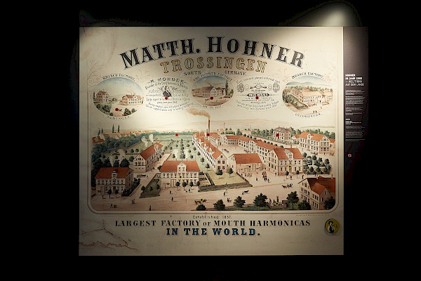 Die Firma Hohner in Trossingen