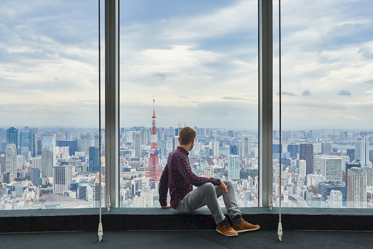 Aussicht auf Tokyo (Japan)