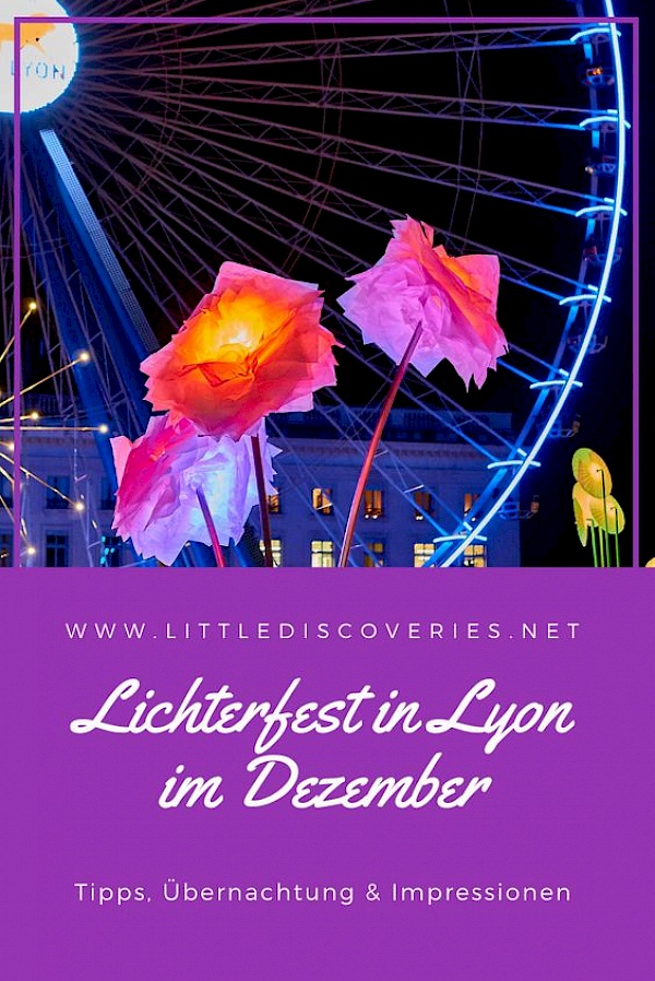 Pin für den Artikel zum Lichterfest in Lyon