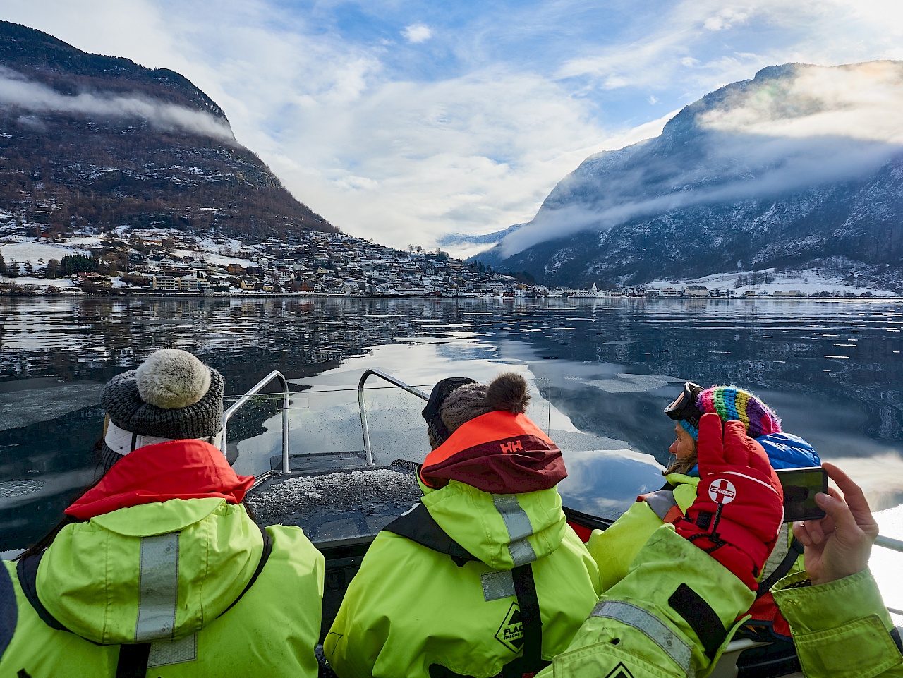 RIB-Boot-Tour auf dem Aurlandsfjord (Norwegen)