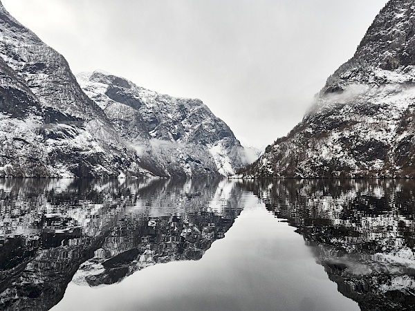 RIB-Boot-Tour auf dem Aurlandsfjord (Norwegen)