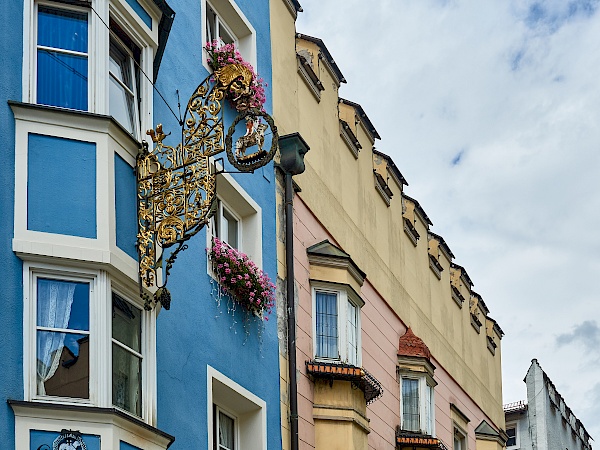 Die bunten Fassaden in Sterzing