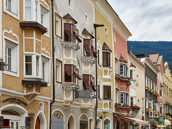 Die bunten Fassaden in Sterzing