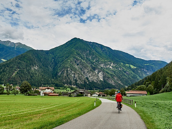 Der Radweg von Brenner nach Brixen