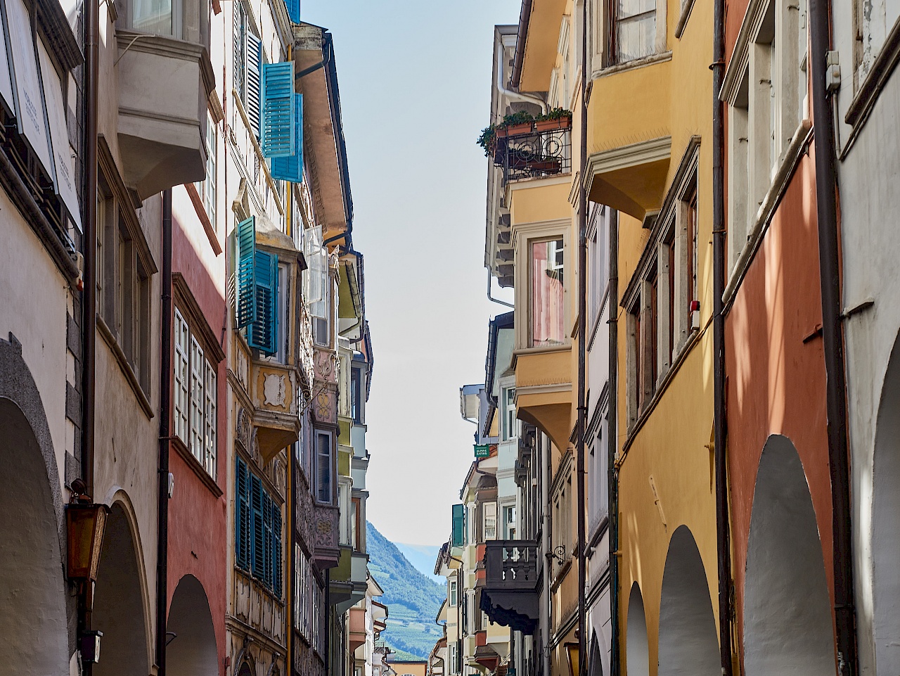 Die Laubengasse in Bozen