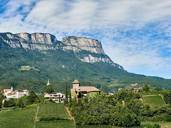 Wunderschöne Aussichten auf dem Radweg von Bozen nach Trient