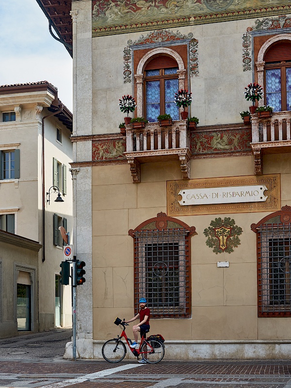 Der schöne Palazzo del Ben-Conti d’Arco in Rovereto